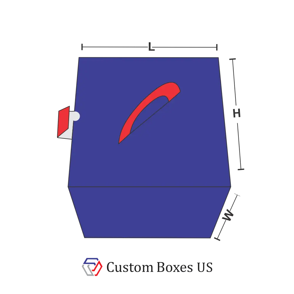 Cube Shaped Carrier Boxes