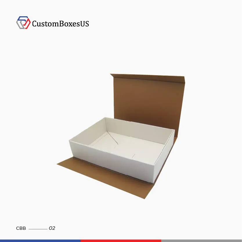 Custom Book Style Packaging Rigid Boxes