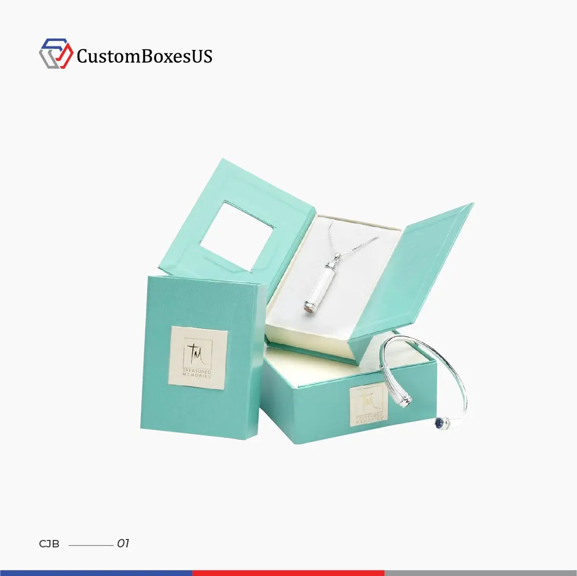 Custom Bracelet Jewelry Boxes