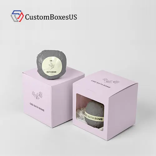 Custom CBD Bath Bomb Packaging Boxes