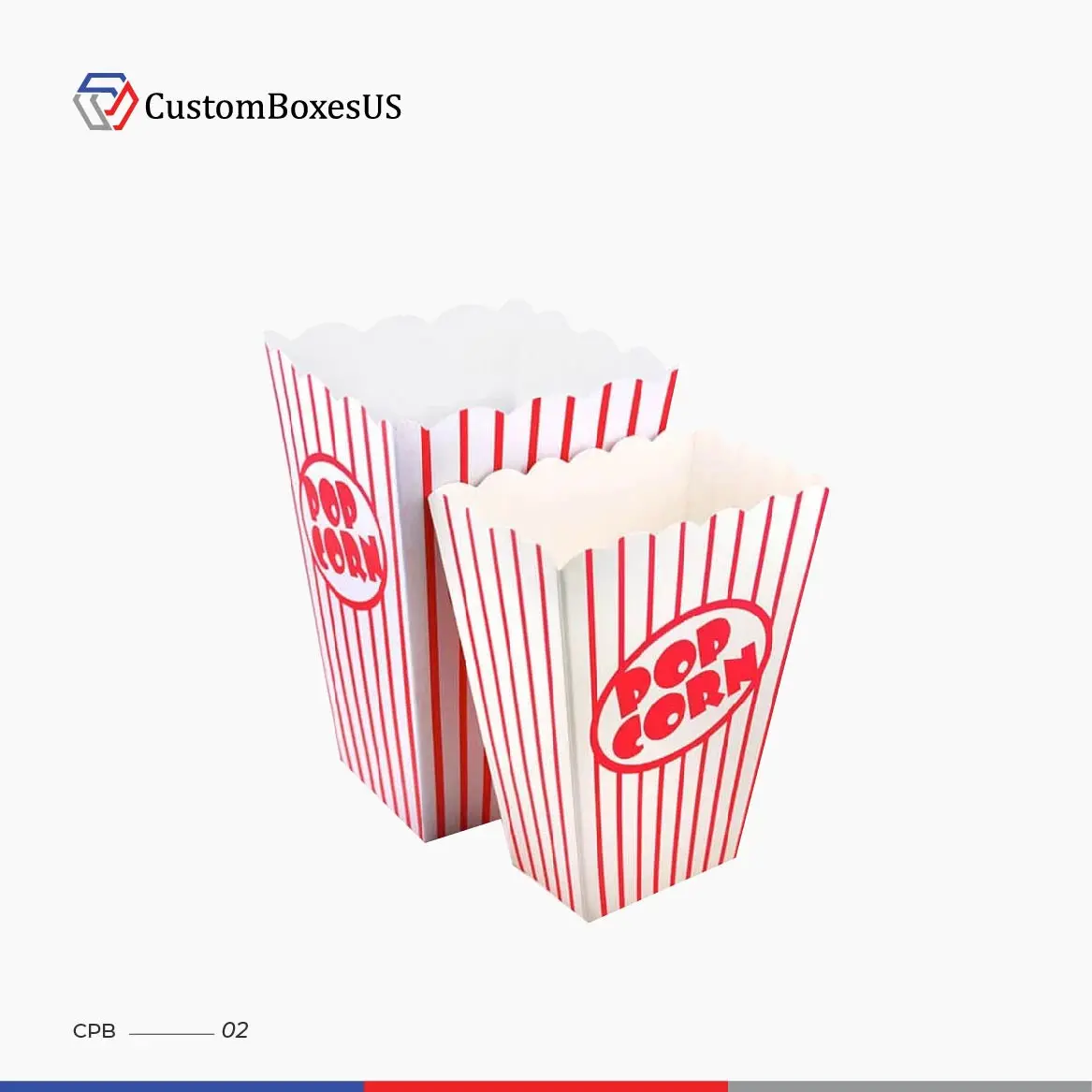 Custom Popcorn Packaging Boxes