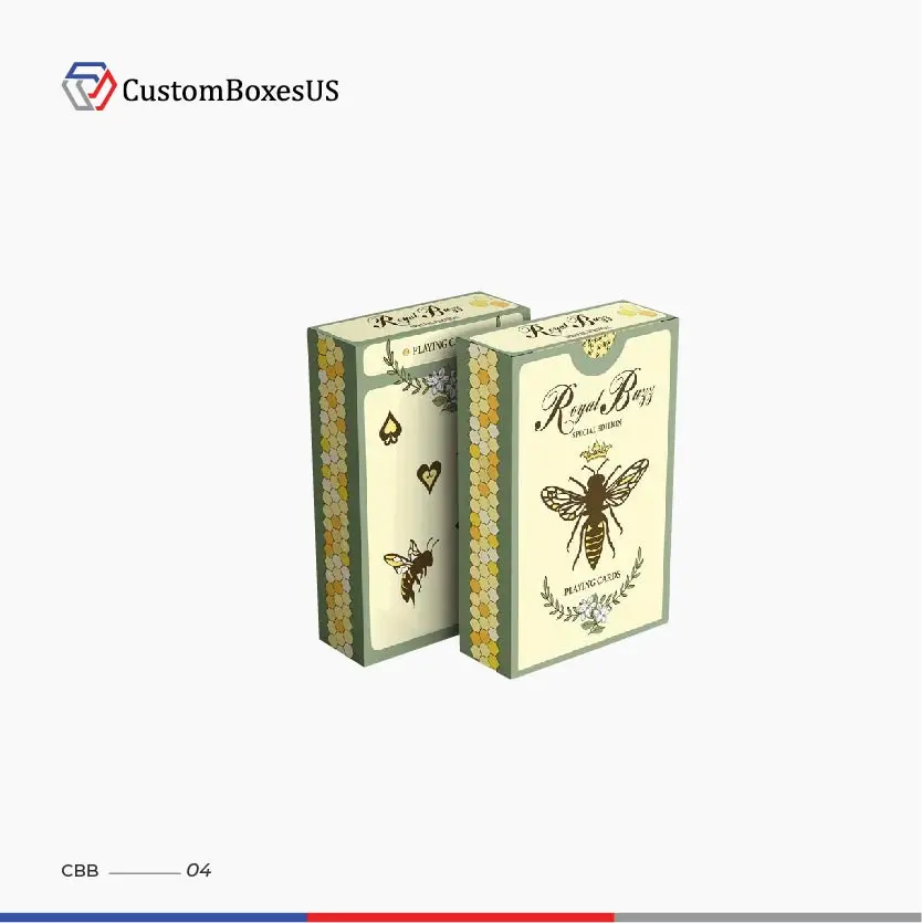 Custom Printed Playing Card Packaging Wholesale Boxes