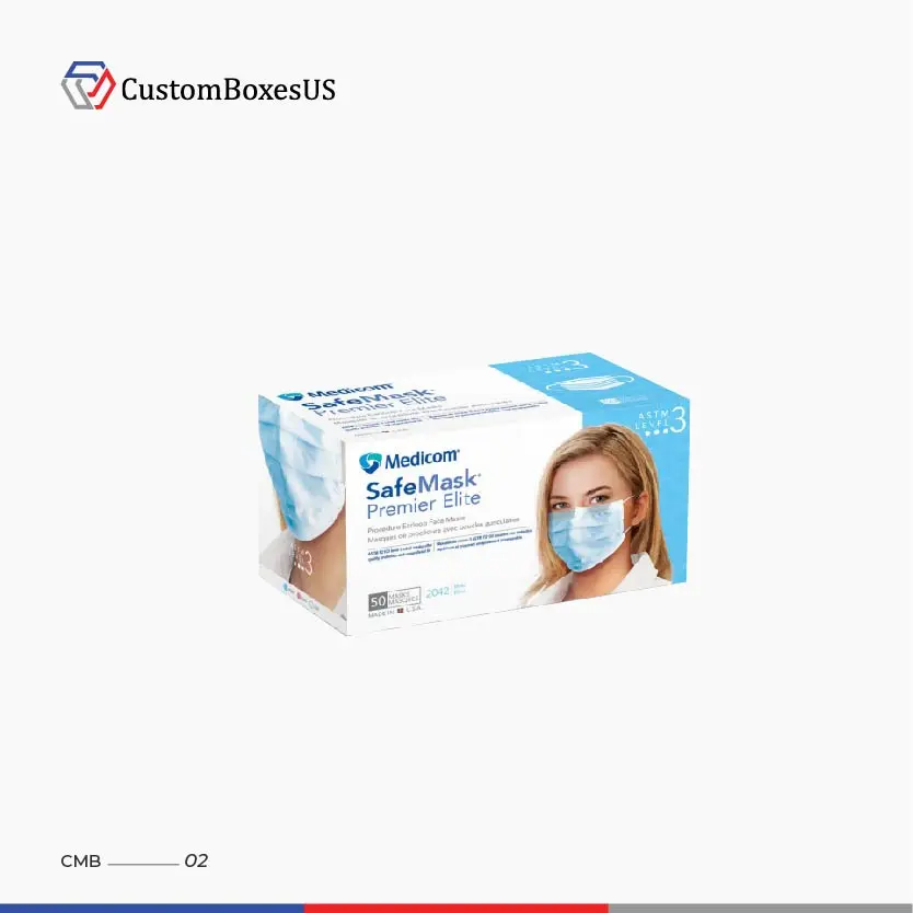 Custom Surgical Mask Packaging Boxes