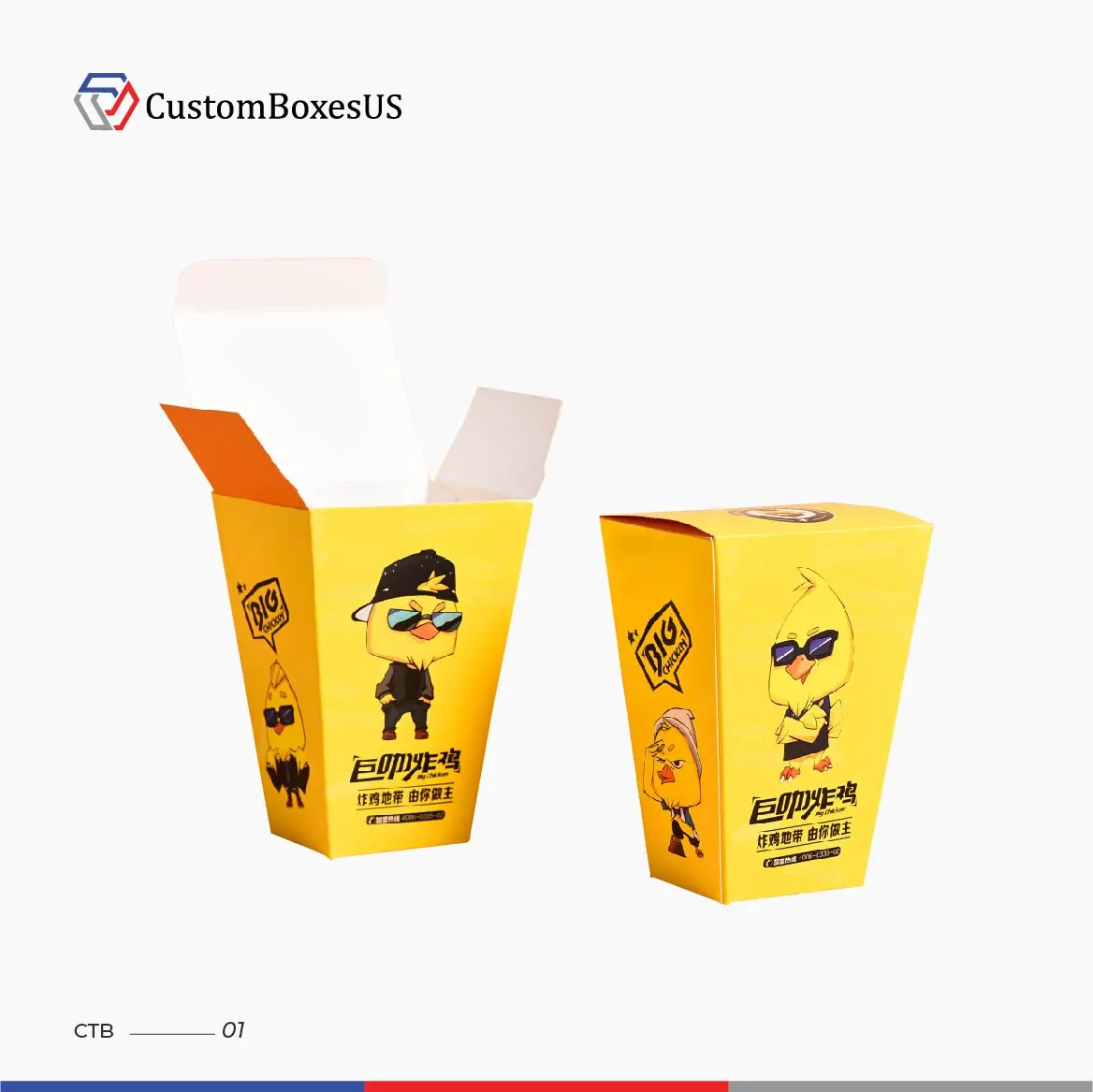 Custom Take Away Boxes