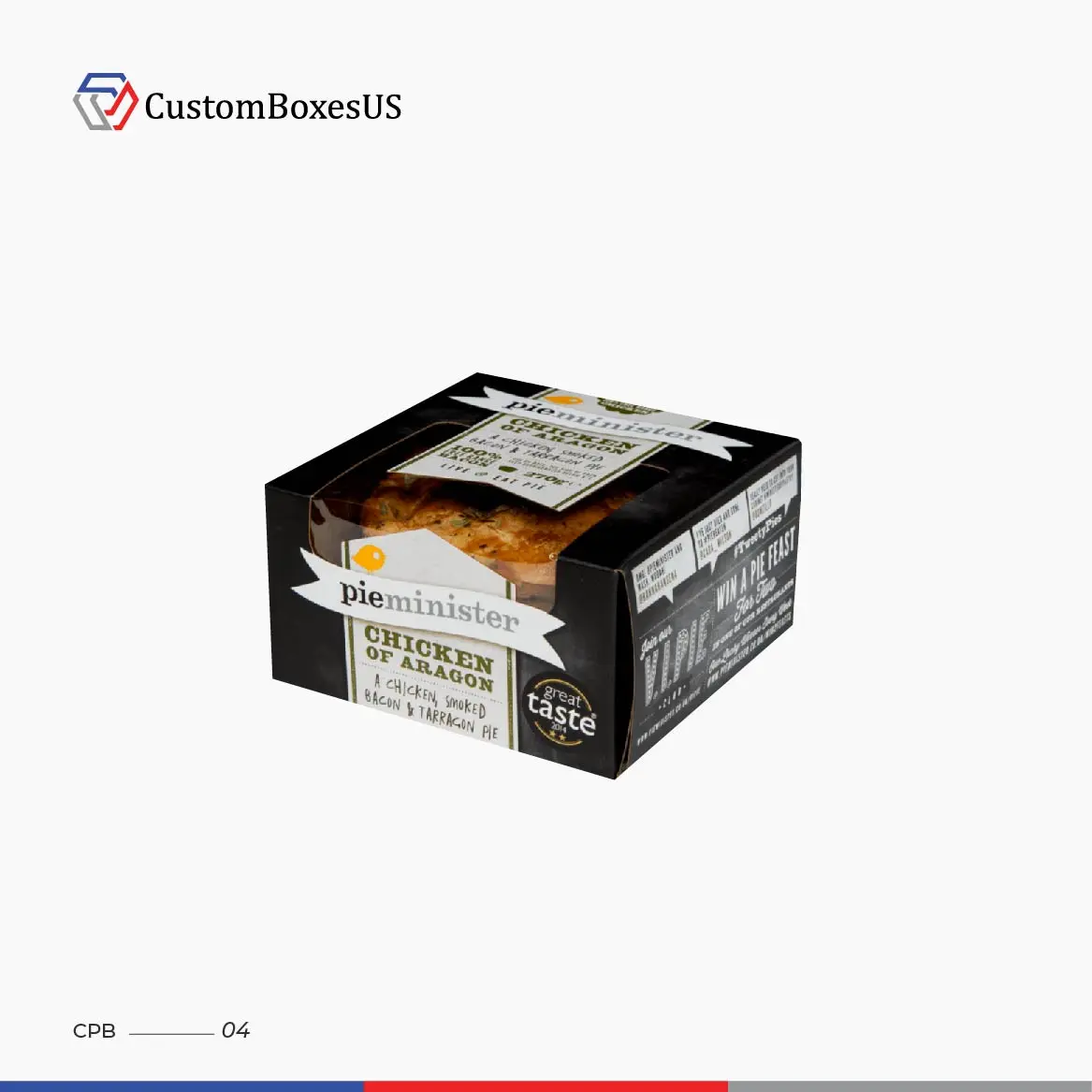 Custom Wholesale Pie Boxes