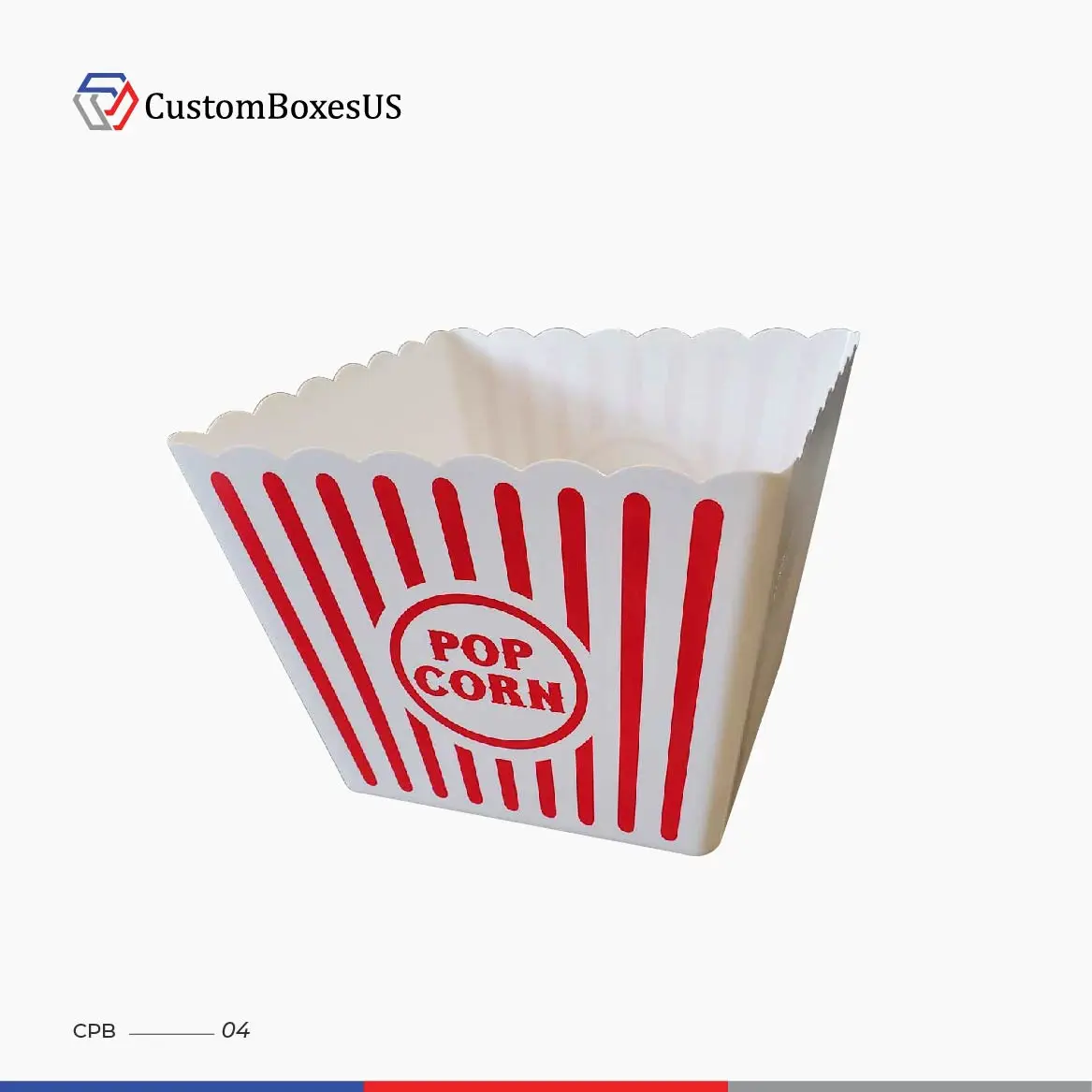 Custom Wholesale Popcorn Boxes