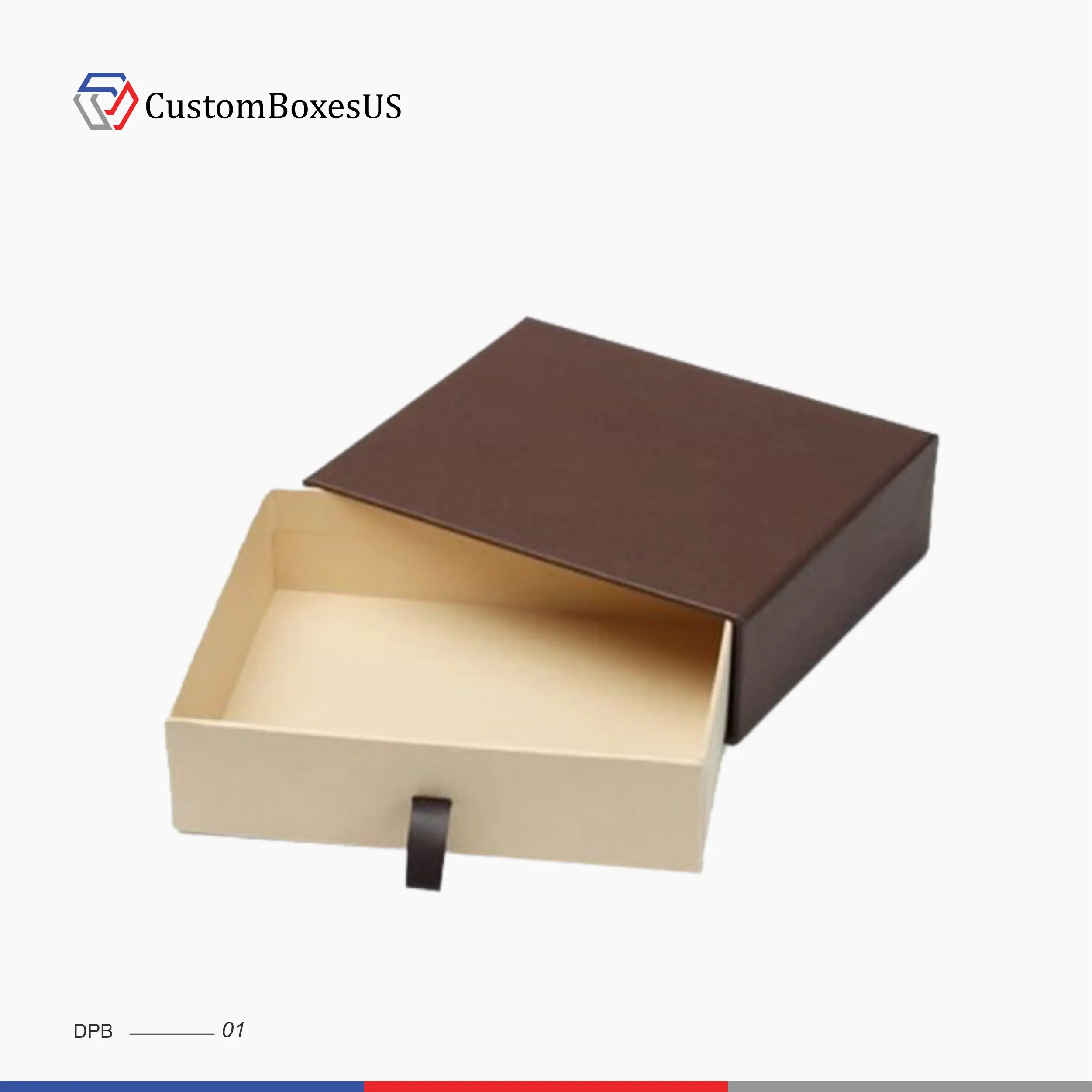 cardboard sliding drawer box