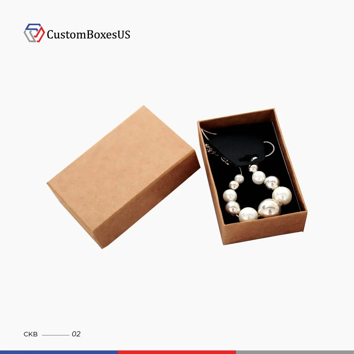 Kraft Jewelry Packaging Boxes